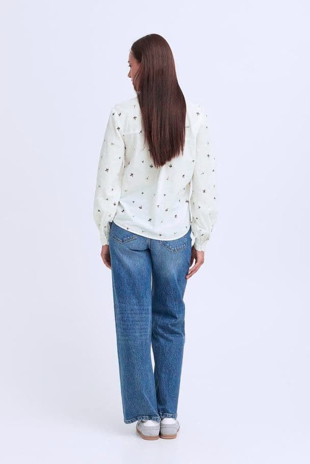 Camisa bordada de algodón, Byjadis - Imagen 5