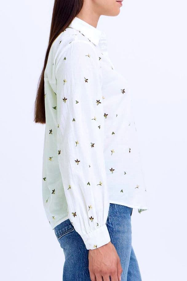 Camisa bordada de algodón, Byjadis - Imagen 6
