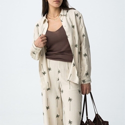 Camisa bordado palmeras, Palmeiras - Imagen 2