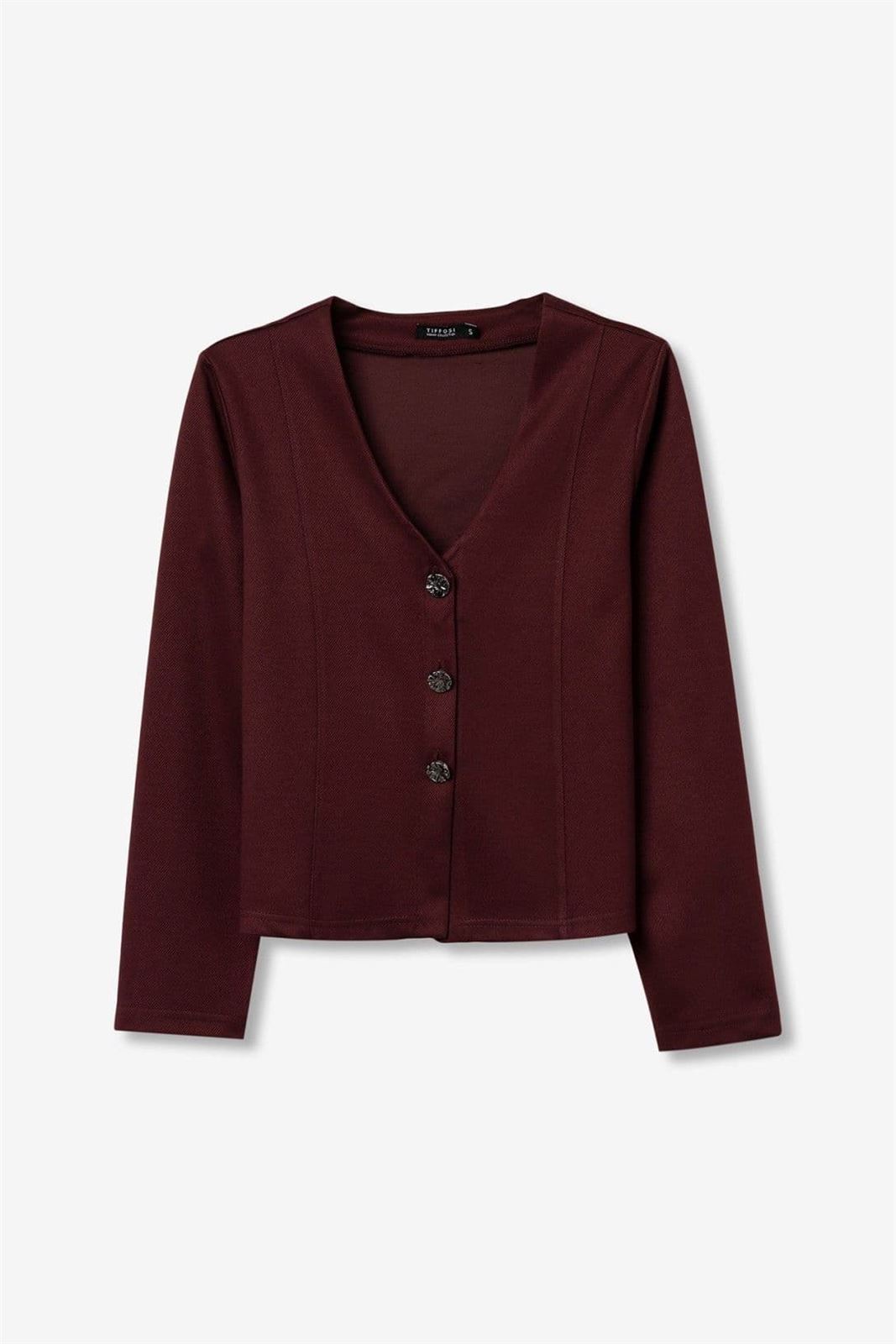 Camisa color vino, Lotty - Imagen 6