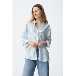 Camisa de lino y rayas, Ella - Imagen 2