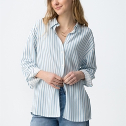 Camisa de lino y rayas, Ella - Imagen 2