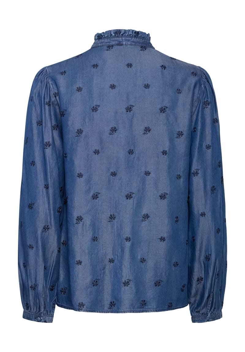 Camisa denim bordada, Bykosmo - Imagen 6