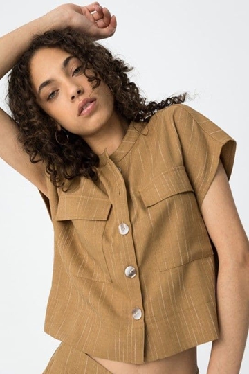 Camisa holgada a rayas, Cookie - Imagen 1