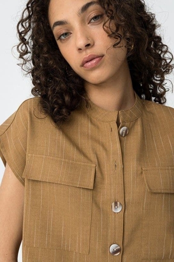 Camisa holgada a rayas, Cookie - Imagen 2