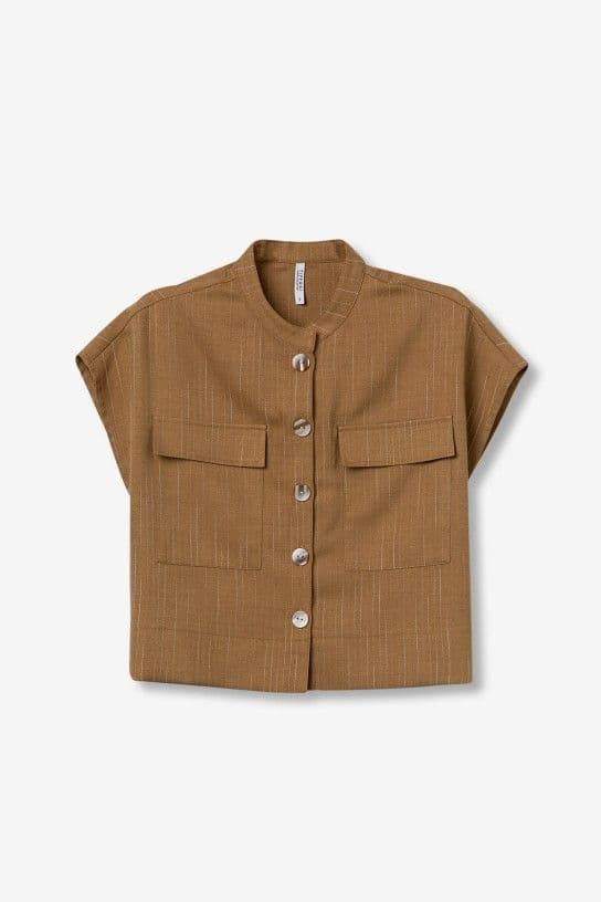 Camisa holgada a rayas, Cookie - Imagen 7