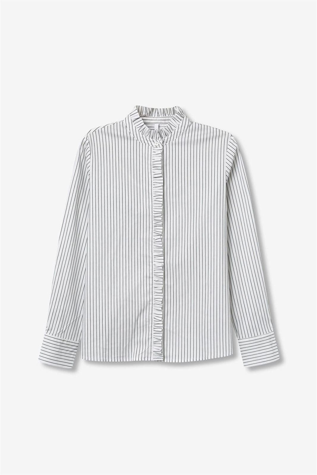 Camisa rayas gris, Rixie - Imagen 5
