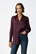 Camisa satinada burdeos, Capricho - Imagen 2