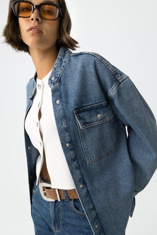 Camisa, Sobrecamisa denim, Ullah - Imagen 2