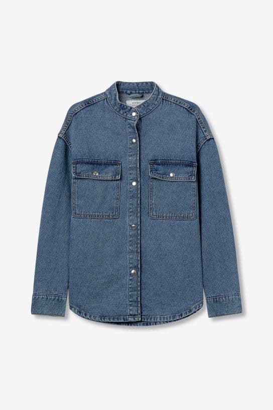 Camisa, Sobrecamisa denim, Ullah - Imagen 6