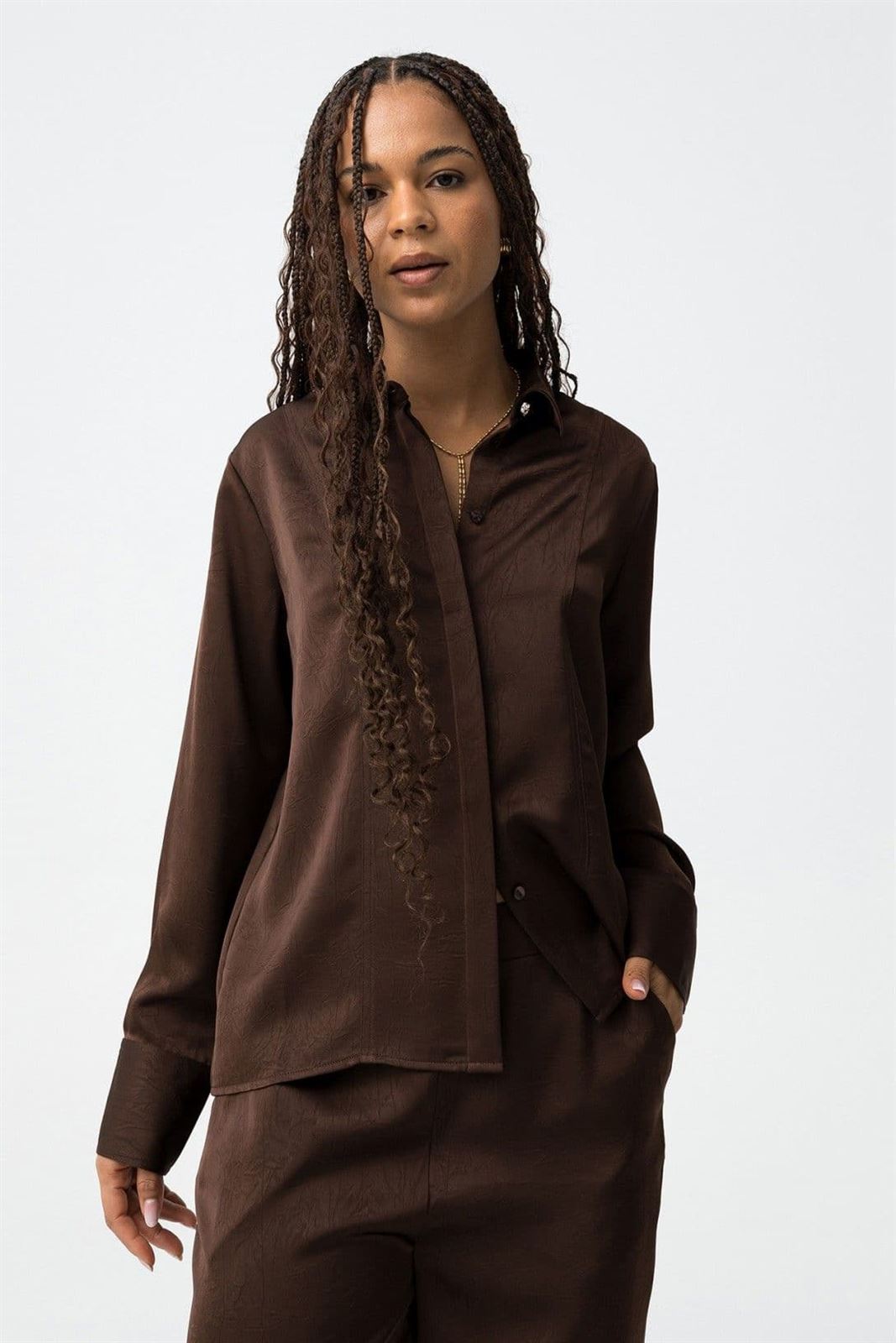 Camisa textura, Marilu - Imagen 1
