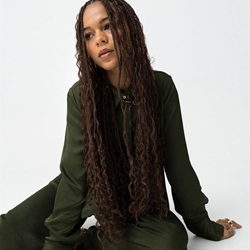 Camisa textura verde, Marilu - Imagen 1