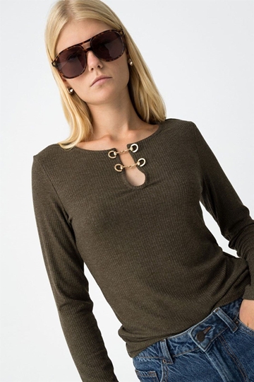 Camiseta apliques, Check - Imagen 1