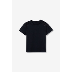 Camiseta azul manga corta, Cherry - Imagen 2