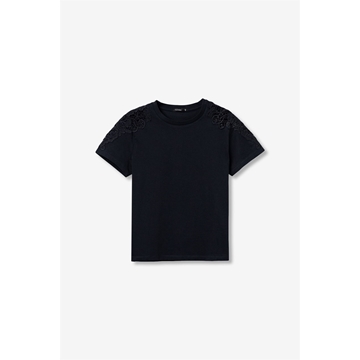 Camiseta azul manga corta, Cherry - Imagen 2