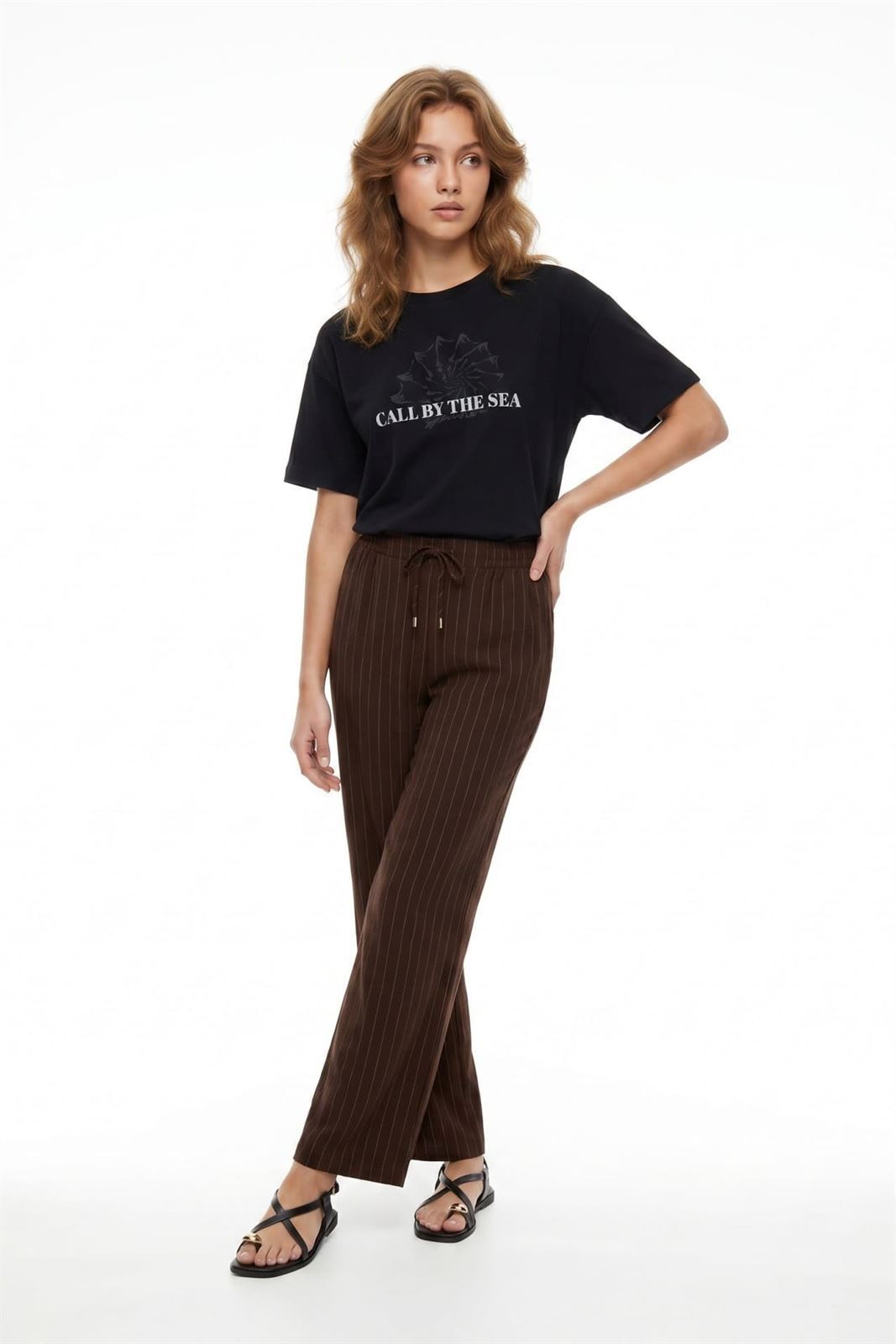 Camiseta azul marina caracola, Rosalia - Imagen 2