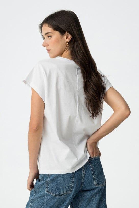 Camiseta blanca leopardo y dorados, Madrid - Imagen 4