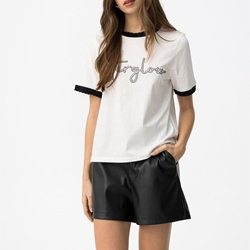 Camiseta blanca y negra, Bruni - Imagen 2