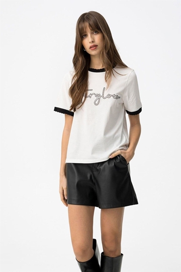 Camiseta blanca y negra, Bruni - Imagen 2