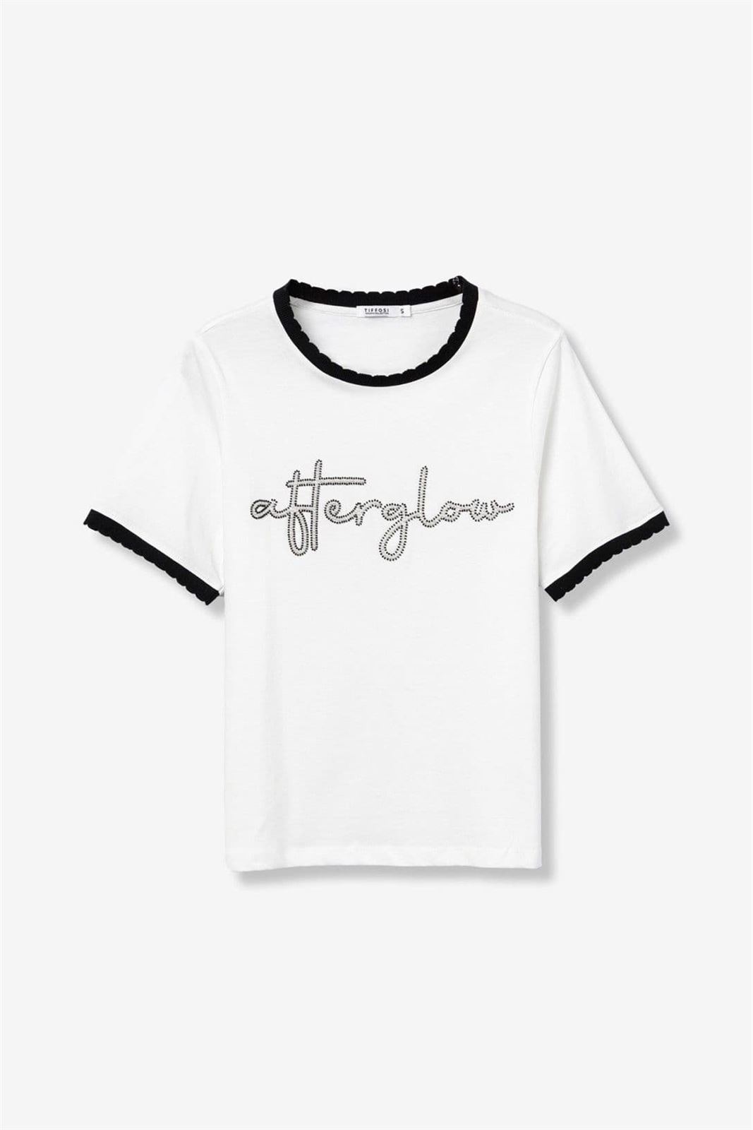 Camiseta blanca y negra, Bruni - Imagen 7