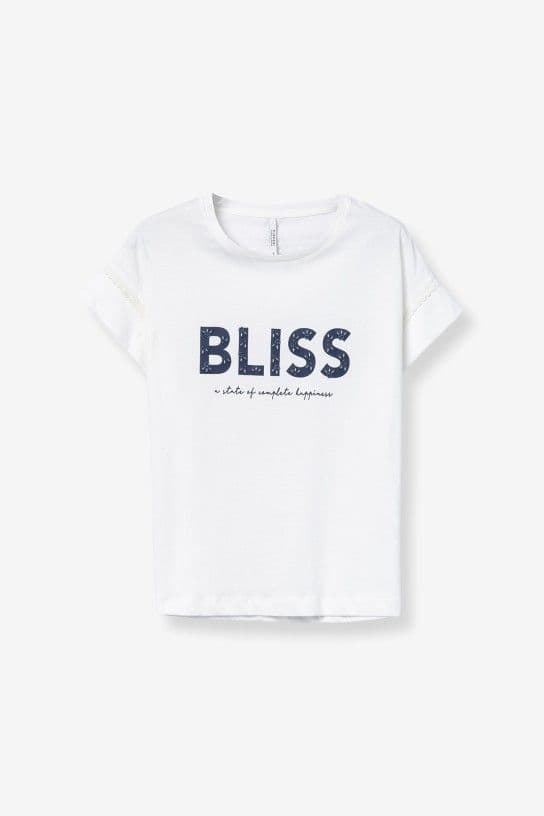 Camiseta bordados azules, Beppina - Imagen 5