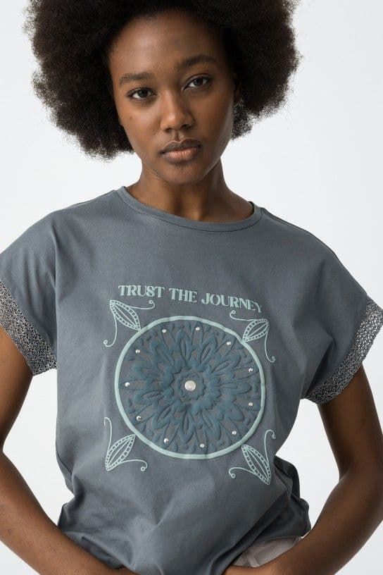 Camiseta brillos manga, Nomada - Imagen 2