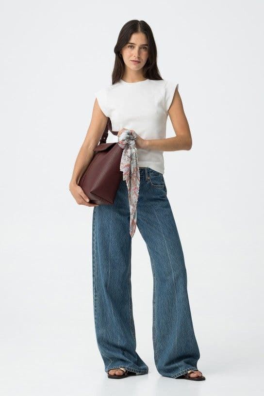 Camiseta canalé blanca, Maresia - Imagen 6