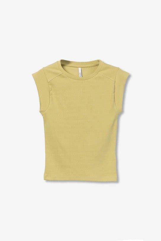 Camiseta canalé verde pistacho, Maresia - Imagen 7