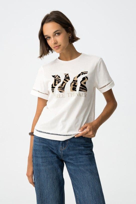 Camiseta con Relieve de Felpa, Buddy - Imagen 1