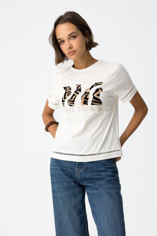 Camiseta con Relieve de Felpa, Buddy - Imagen 4