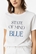 Camiseta con Texto Frontal azul, Nany - Imagen 2