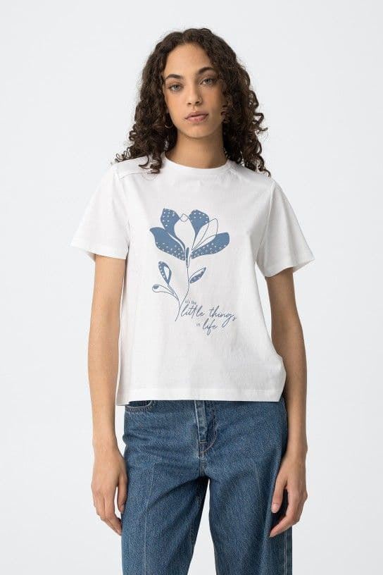Camiseta floral apliques, Flora - Imagen 3