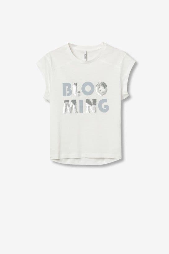 Camiseta letras y lentejuelas, Alphie - Imagen 4