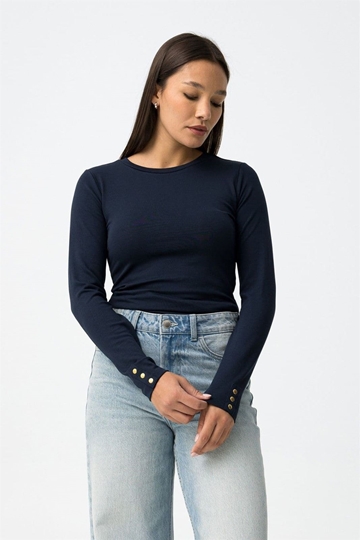 Camiseta manga larga azul, Ice - Imagen 2