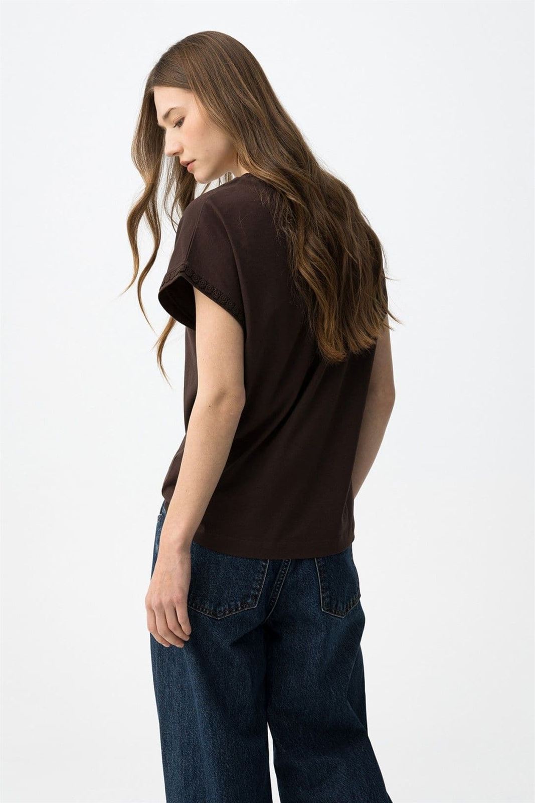 Camiseta marrón, Natalie - Imagen 4