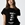 Camiseta negra Estampado Frontal Metálico, Kika - Imagen 1