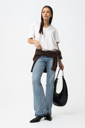 Camiseta Relaxed Blanca, Jinnie - Imagen 2