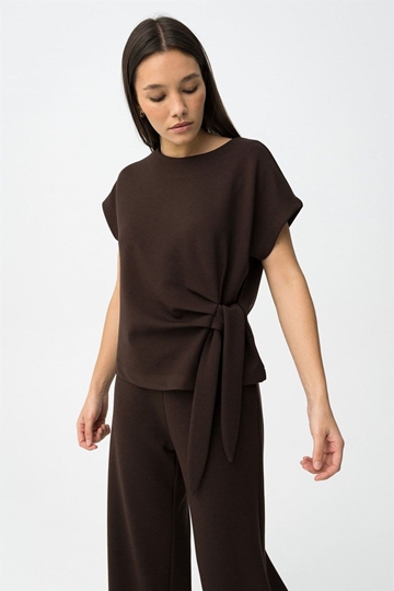 Camiseta Relaxed Chocolate, Water - Imagen 1