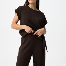 Camiseta Relaxed Chocolate, Water - Imagen 2