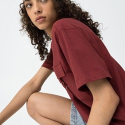 Camiseta Relaxed Fit con Bolsillo y Hebilla, Rooty - Imagen 1