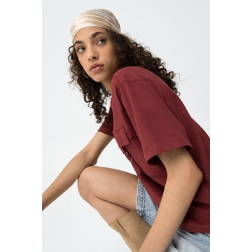 Camiseta Relaxed Fit con Bolsillo y Hebilla, Rooty - Imagen 1