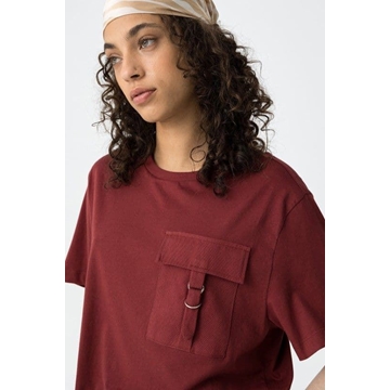 Camiseta Relaxed Fit con Bolsillo y Hebilla, Rooty - Imagen 2
