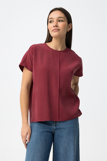 Camiseta roja efecto soft, Taomina - Imagen 2