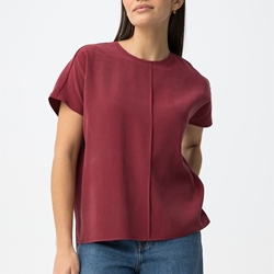 Camiseta roja efecto soft, Taormina - Imagen 2