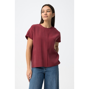 Camiseta roja efecto soft, Taormina - Imagen 2
