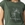 Camiseta verde bordado frontal, Chiara - Imagen 1