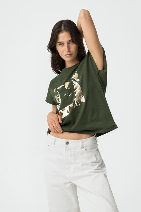 Camiseta verde dorados, Madrid - Imagen 1