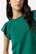 Camiseta verde Mangas con Efecto Arrugado, Kira - Imagen 2
