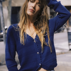 Cárdigan azul, By Mikala - Imagen 1