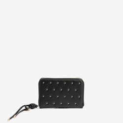 Cartera negra tachas doradas - Imagen 1